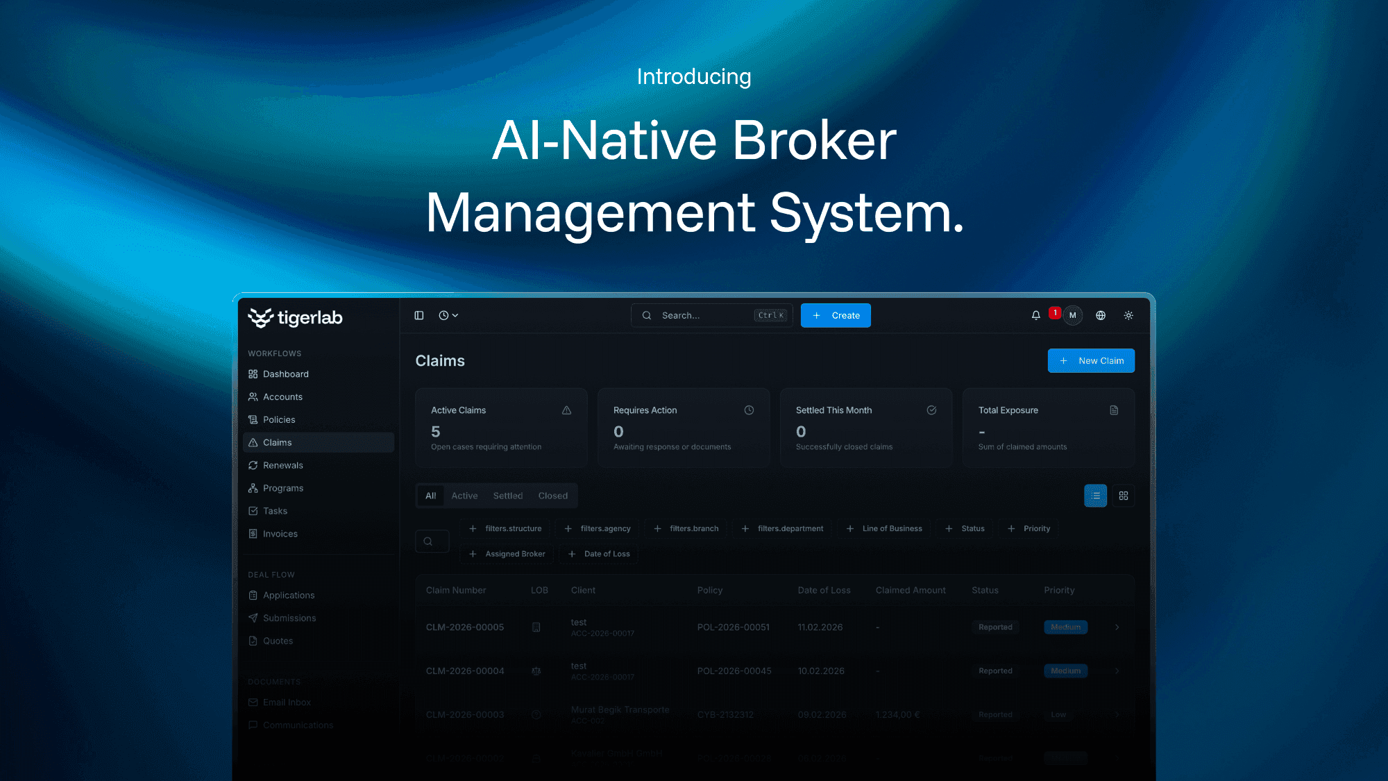 tigerlab Launches AI-Native Broker Management System Across 30+ Countries